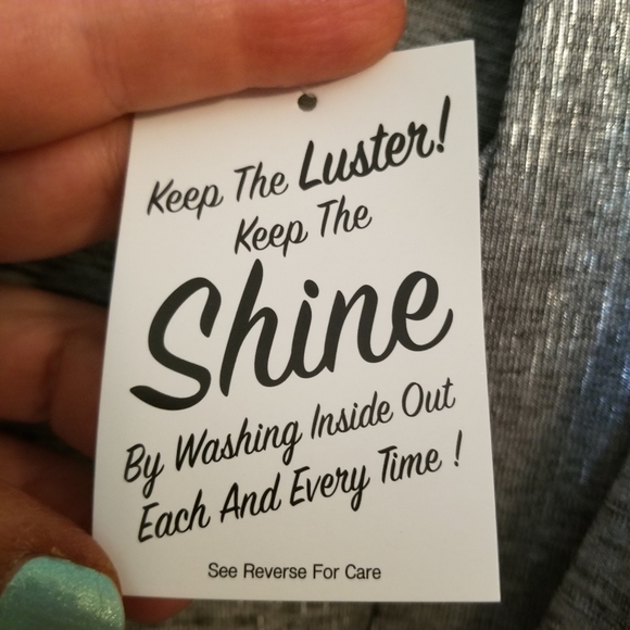 NWT 2 pc Susan Graver Foil Print Cardigan Tank Set - Picture 10 of 16